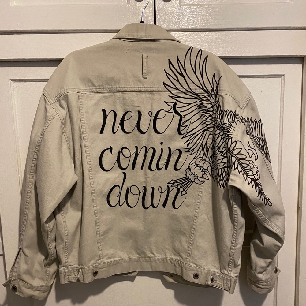 Eddie Bauer Hand Painted Jacket 1 of 1